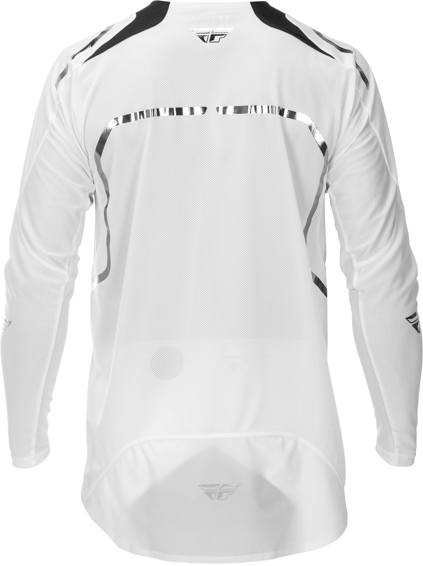 FLY RACING Evolution DST LE Flash Jersey - White/Silver - LiveTheGnar