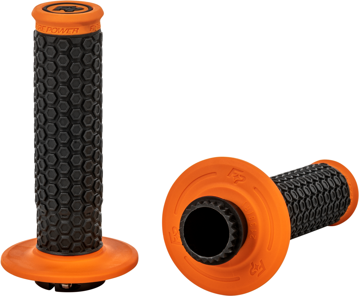 Pilot Mx Lock On Grips Orange