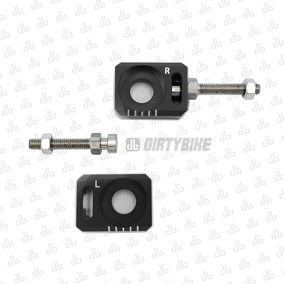 CNC billet Aluminum Axle Blocks for Talaria Sting and Surron LBX eDirtyBike