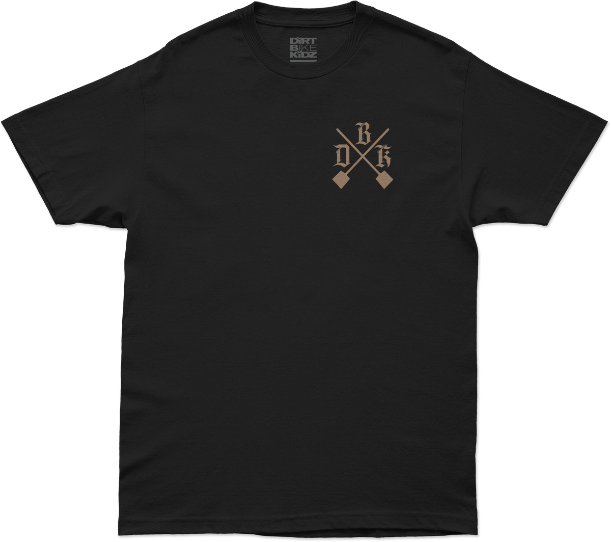DBK Camo Shovels T-Shirt - Black