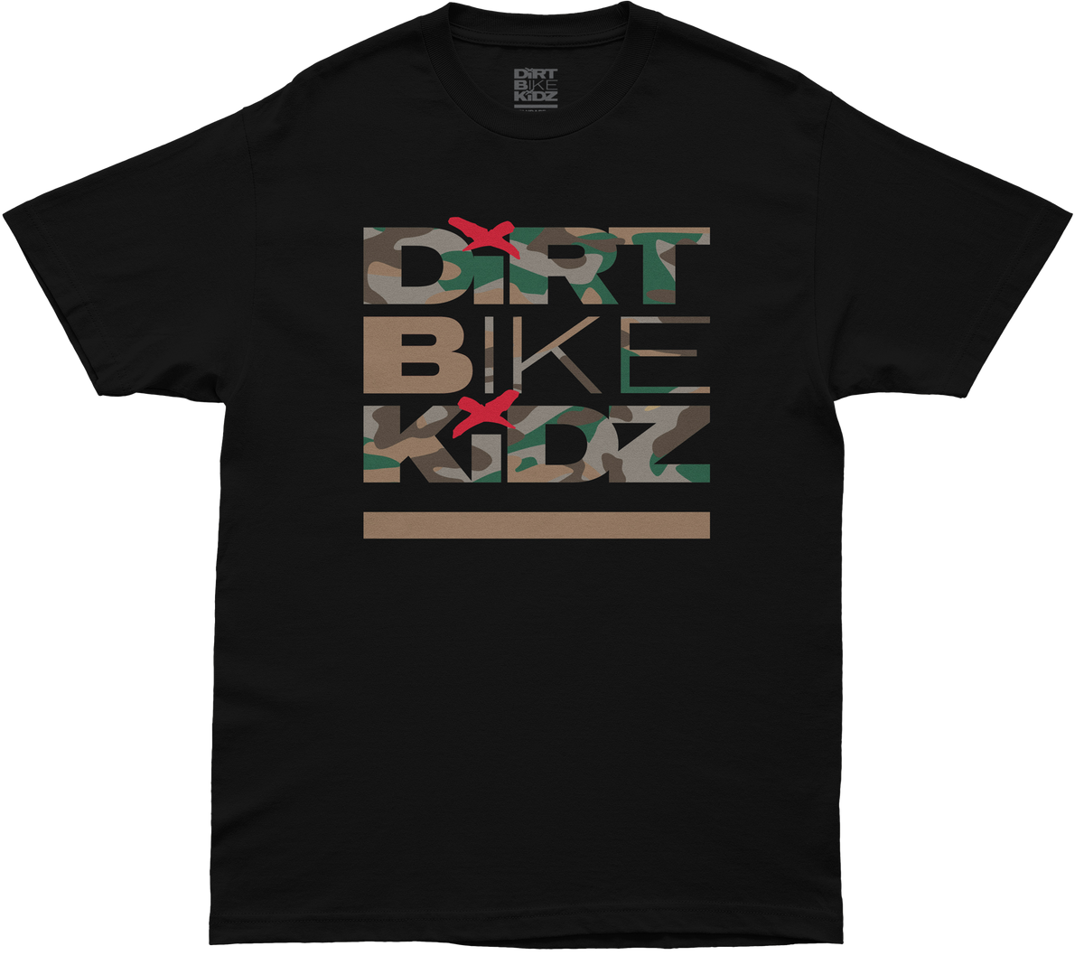 DBK Classic Camo T-Shirt - Black/Camo