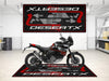 Designed Pit Mat for Ducati DesertX Motorcycle - MM7168 MPM Motorcycle Mat