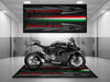 Designed Pit Mat for Ducati Panigale V2 Motorcycle - MM7186 MPM Motorcycle Mat