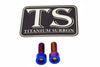 E-Moto Throttle Titanium Bolts