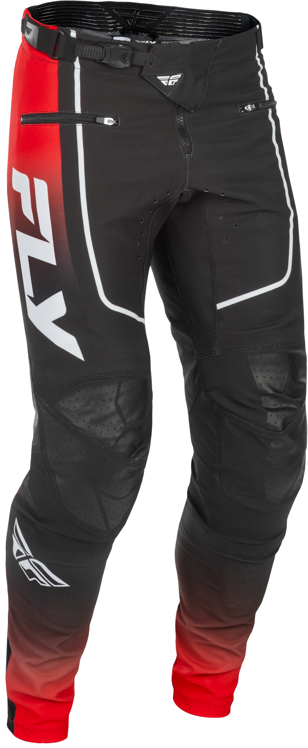 FLY Racing 2026 Youth Rayce BMX / MTB / eBike Pants - Red/Black/White