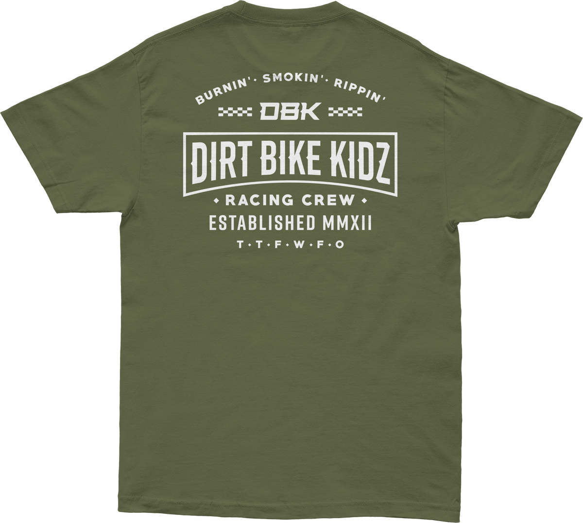 DBK Speed & Style Tee - Military Green
