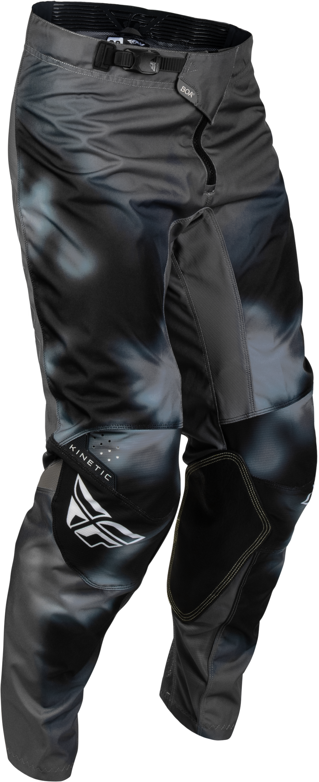 FLY Racing 2027 Kinetic Blur Pants - Black/Grey