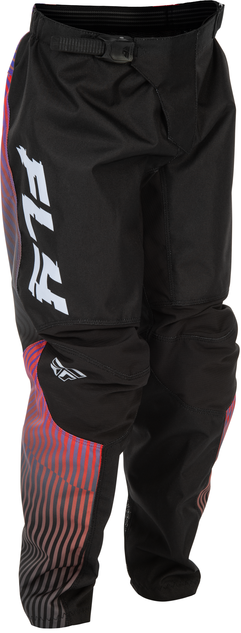 FLY Racing 2026 Youth F-16 Pants - Black/Red/Purple
