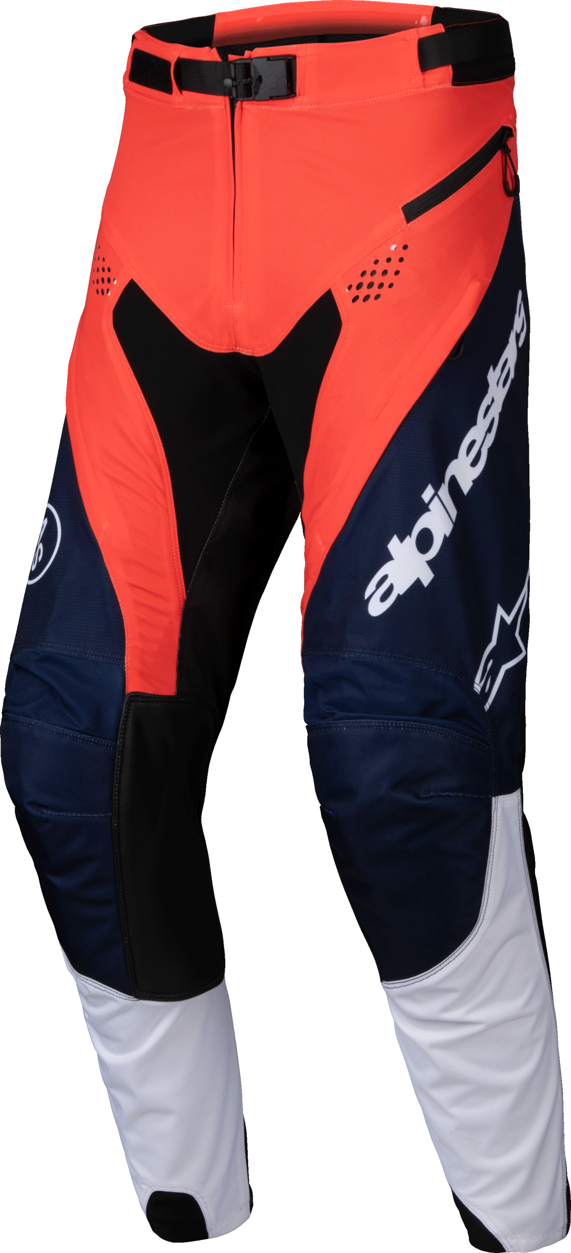 Alpinestars Pro-Dura Pants - Navy/Hot Orange/White