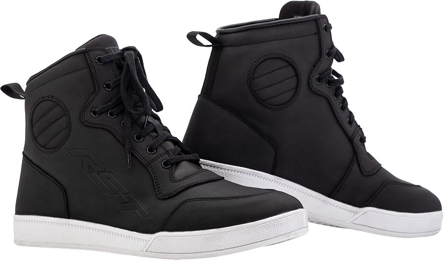 RST HiTop Moto CE Waterproof Shoe - Black