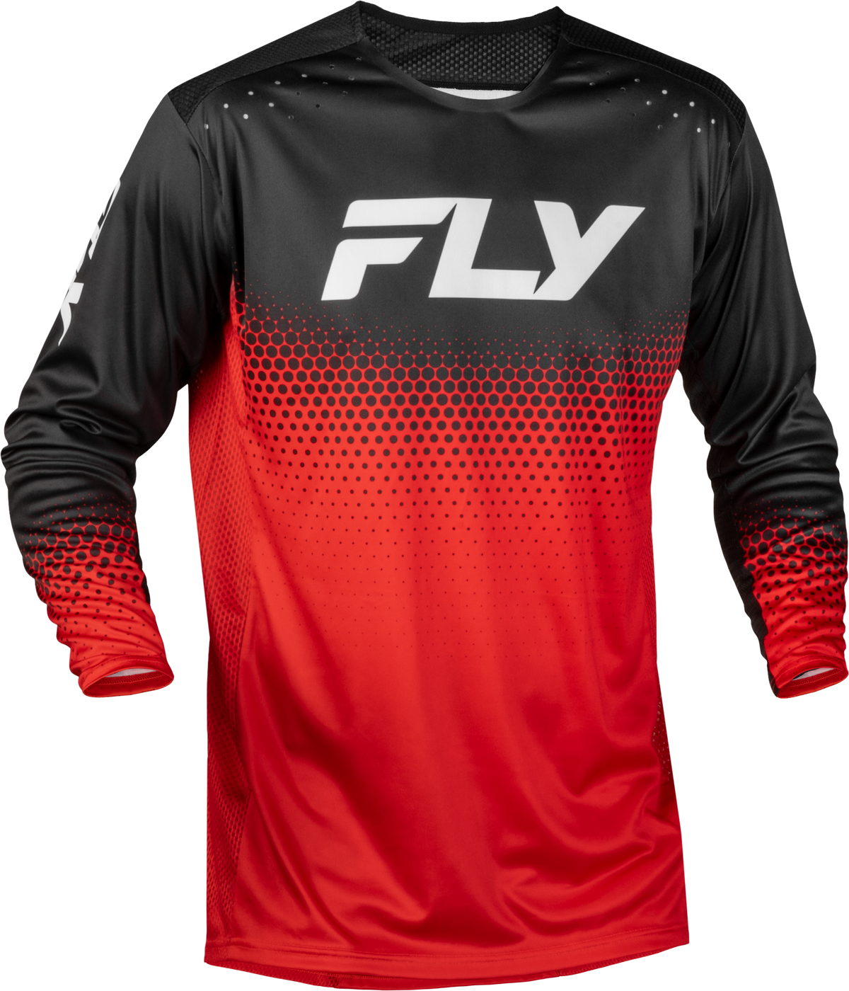 FLY Racing 2027 Rayce Sonar BMX / MTB / eBike Jersey - Red/Black/White