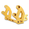 E Ride Pro SS 20mm Lowering Peg Bracket Set With Kickstand Option and Support Brace NTC Designs