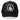 Hot Leathers GSH1004 Middle Finger Black Trucker Hat Hot Leathers