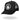 Hot Leathers GSH1004 Middle Finger Black Trucker Hat Hot Leathers