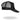Hot Leathers GSH1004 Middle Finger Black Trucker Hat Hot Leathers