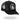 Hot Leathers GSH1004 Middle Finger Black Trucker Hat Hot Leathers
