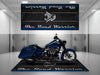 Motorcycle Mat for Touring Motorcycle "The Road Warrior" - MM7344 - LiveTheGnar