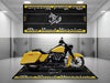 Motorcycle Mat for Touring Motorcycle "The Road Warrior" - MM7344 - LiveTheGnar