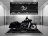 Motorcycle Mat for Touring Motorcycle "The Road Warrior" - MM7344 - LiveTheGnar