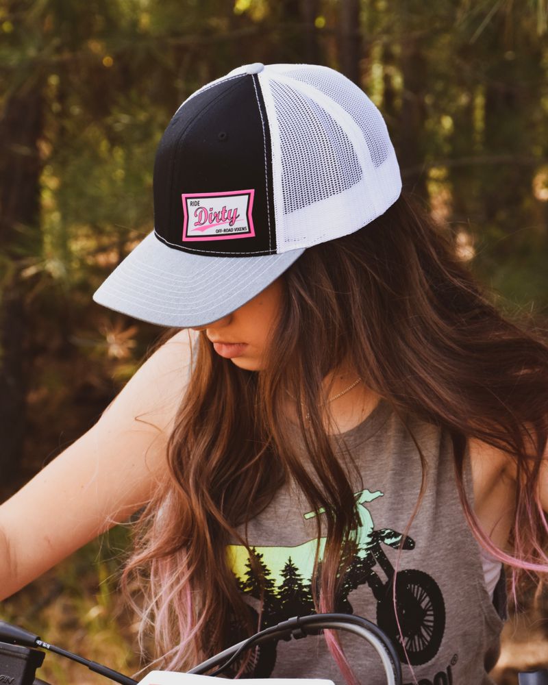 High Life Trucker Hat - Tri Black/White/Gray - LiveTheGnar