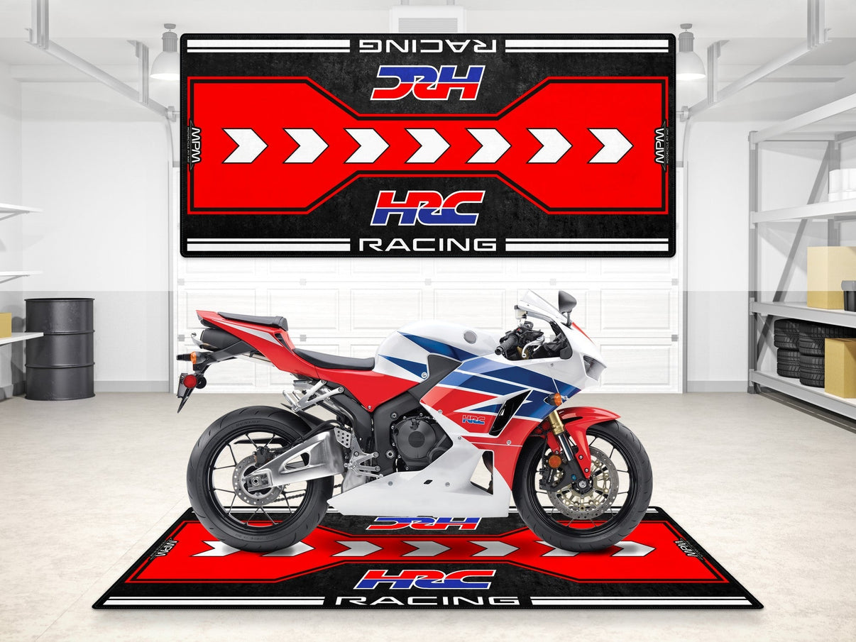 Designed Pit Mat for Honda HRC Motorcycle - MM7147 MPM Motorcycle Mat