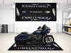 Designed Pit Mat for Indian Challenger Elite Motorcycle - MM7334 MPM Motorcycle Mat