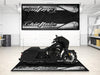 Designed Pit Mat for Indian Chieftain Dark Horse Motorcycle - MM7328 MPM Motorcycle Mat