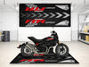 Designed Pit Mat for Indian FTR Sport 1200 Motorcycle - MM7316 MPM Motorcycle Mat