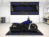 Designed Pit Mat for Indian Scout Bobber Sixty Motorcycle - MM7320 MPM Motorcycle Mat