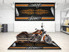 Designed Pit Mat for Indian Scout Motorcycle - MM7323 MPM Motorcycle Mat