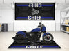 Designed Pit Mat for Indian Sport Chief Motorcycle - MM7325 MPM Motorcycle Mat