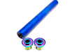 KKE Fork Custom Titanium Axle and Two Axle End-Bolts Titanium Surron