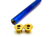 KKE Fork Custom Titanium Axle and Two Axle End-Bolts Titanium Surron