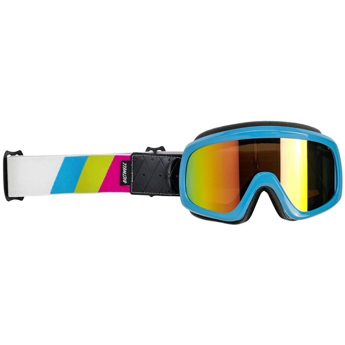 Biltwell Overland 2.0 Goggle - Tri Stripe Jet Boat – product view 1
