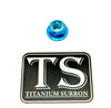 Titanium Lock Nut - M8x1.25