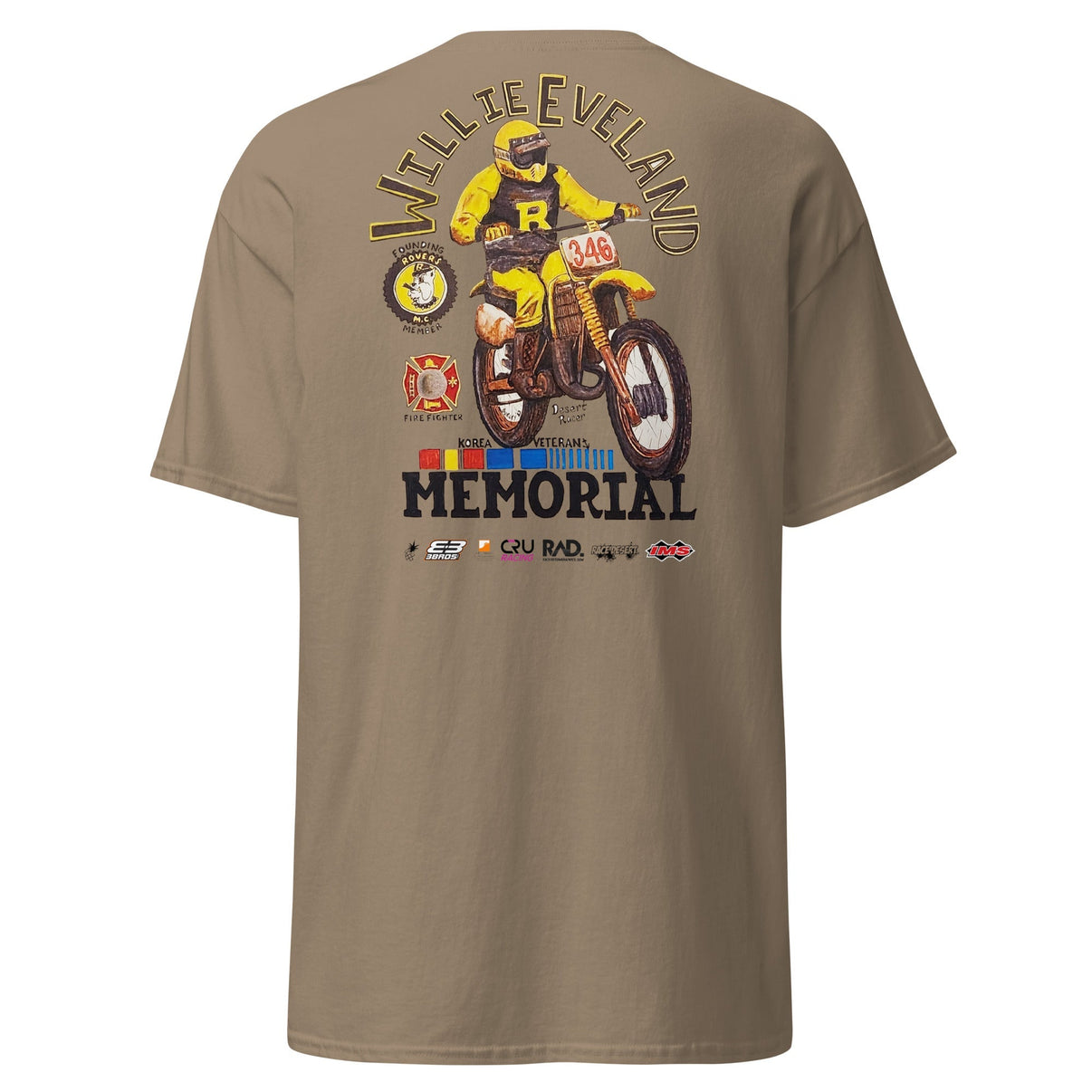 Rovers / Invaders 2023 Hare & Hound Men's T-Shirt Race Desert