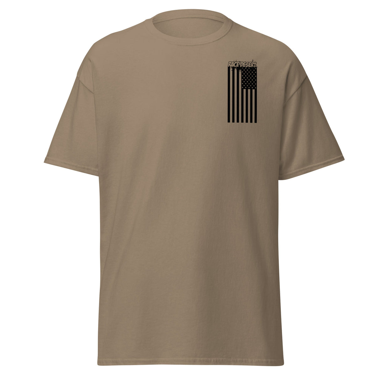 Mens Desert Nation T-Shirt - Dark Tan Race Desert
