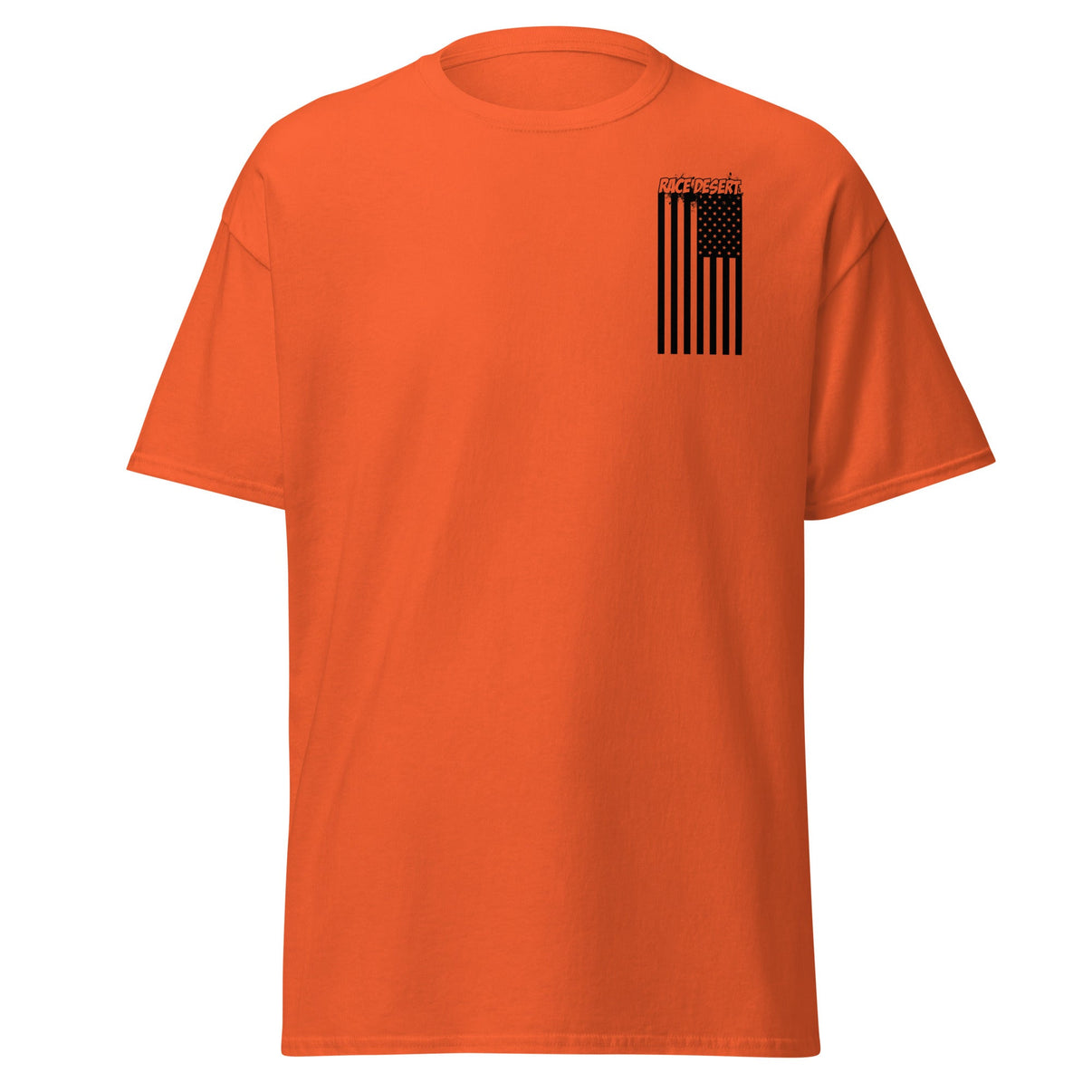 Mens Desert Nation T-Shirt - Orange Race Desert
