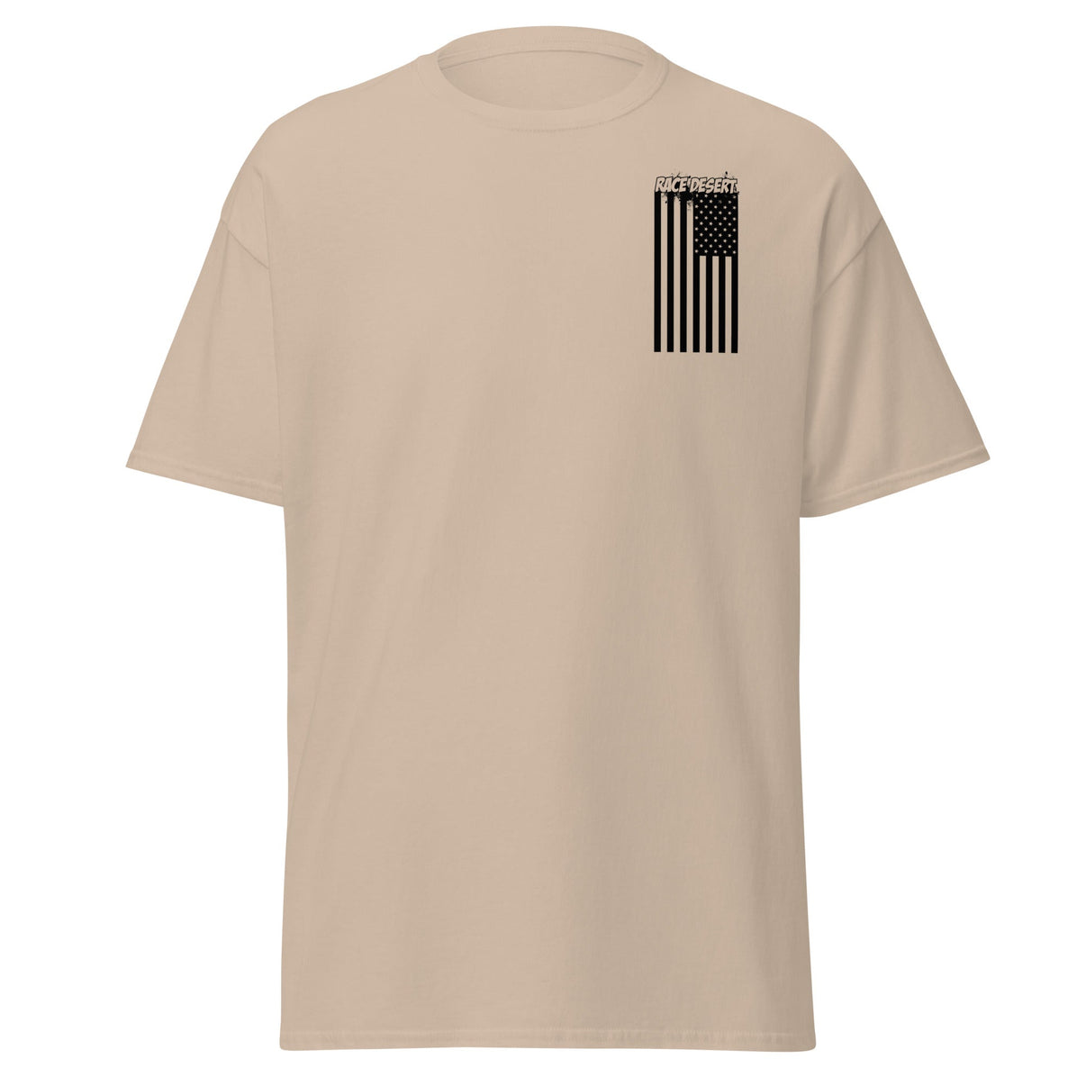 Mens Desert Nation T-Shirt - Desert Sand Race Desert