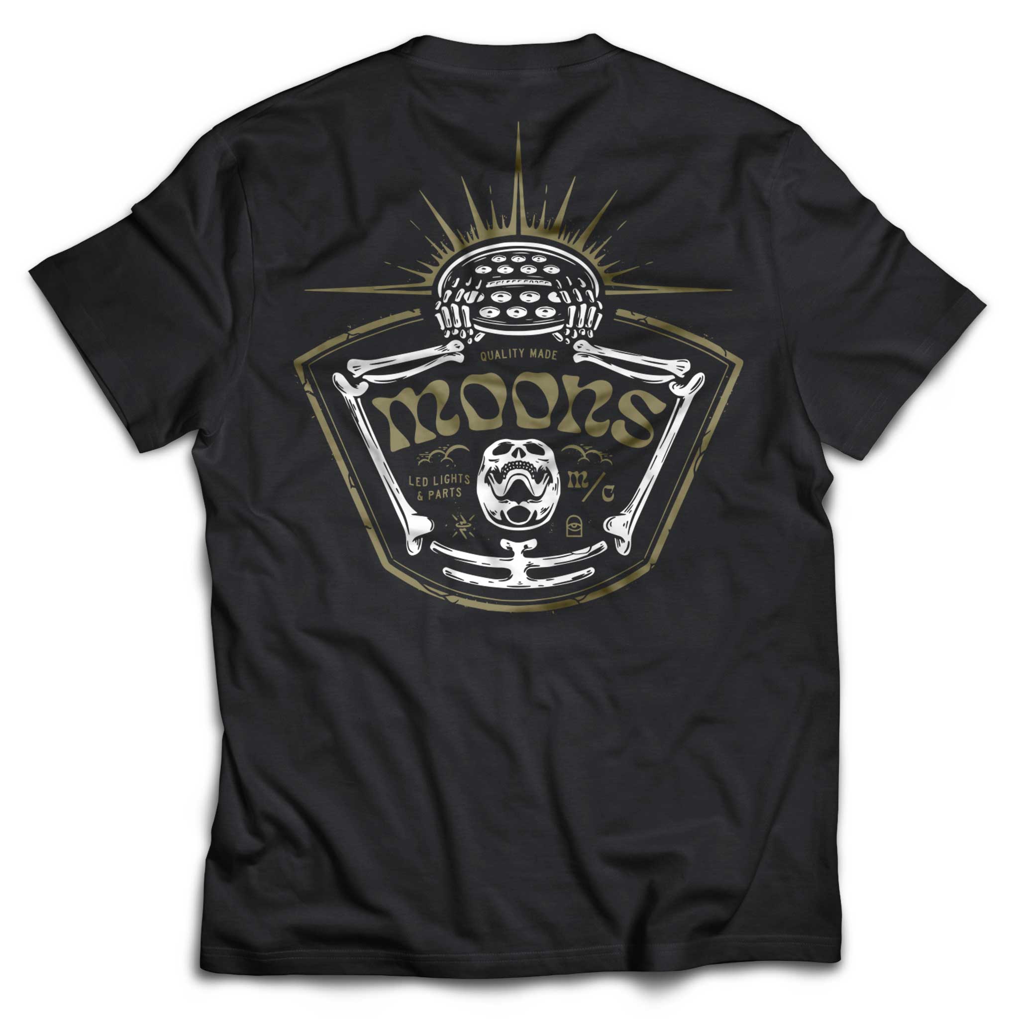 MOONSMC® Skeleton - Rise of the Fly Eye Heavy Cotton T-Shirt ...