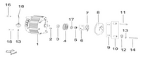 OEM Motor Woodruff Key Segron Universe