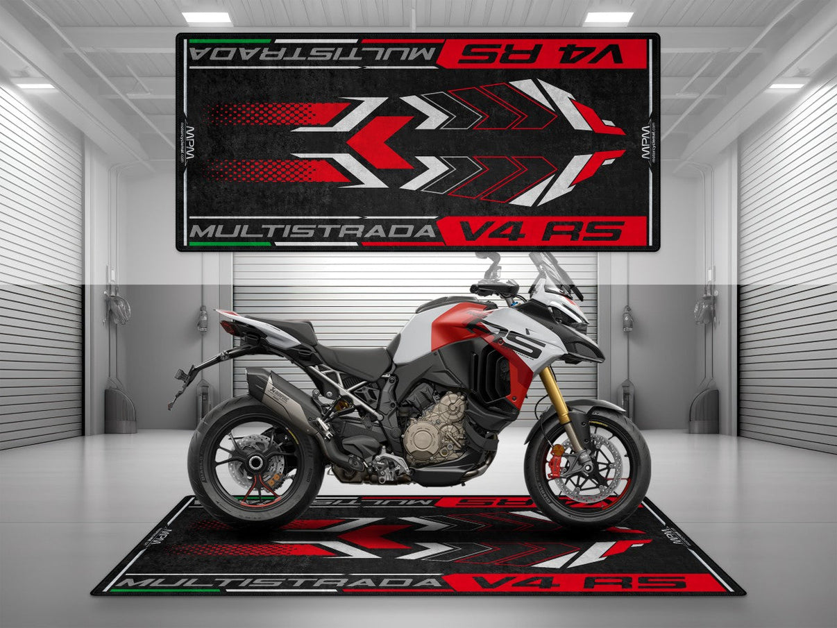 Motorcycle Mat for Ducati Multistrada V4 RS Motorcycle - MM4114 MPM Motorcycle Mat