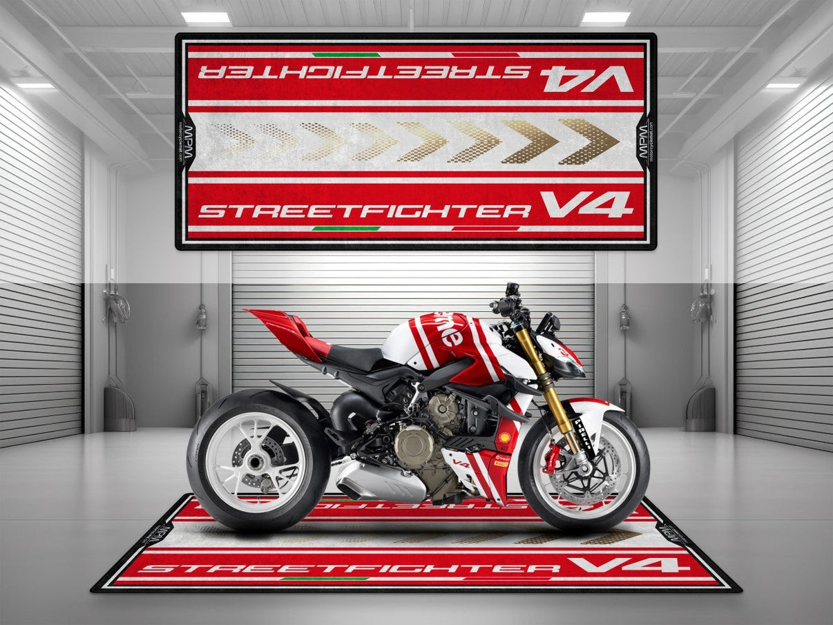 Motorcycle Mat for Ducati Streetfighter V4 Supreme Motorcycle - MM4116 MPM Motorcycle Mat