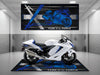 Motorcycle Mat for Suzuki Hayabusa Motorcycle - U101 MPM Motorcycle Mat