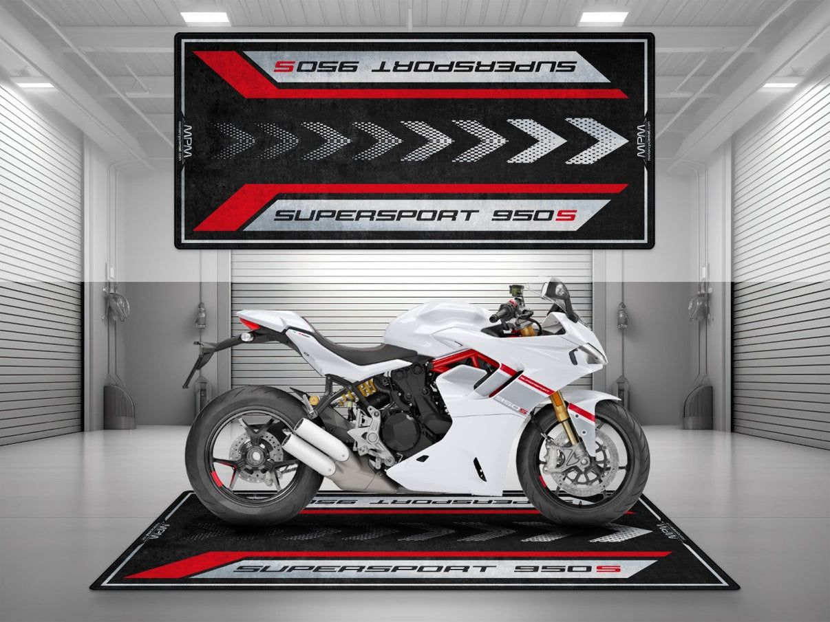 Motorcycle Mat for Ducati Supersport 950 S Motorcycle - MM4119 MPM Motorcycle Mat