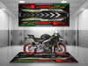 Motorcycle Mat for RS660 Sportbike Motorcycle - MM7275 MPM Motorcycle Mat