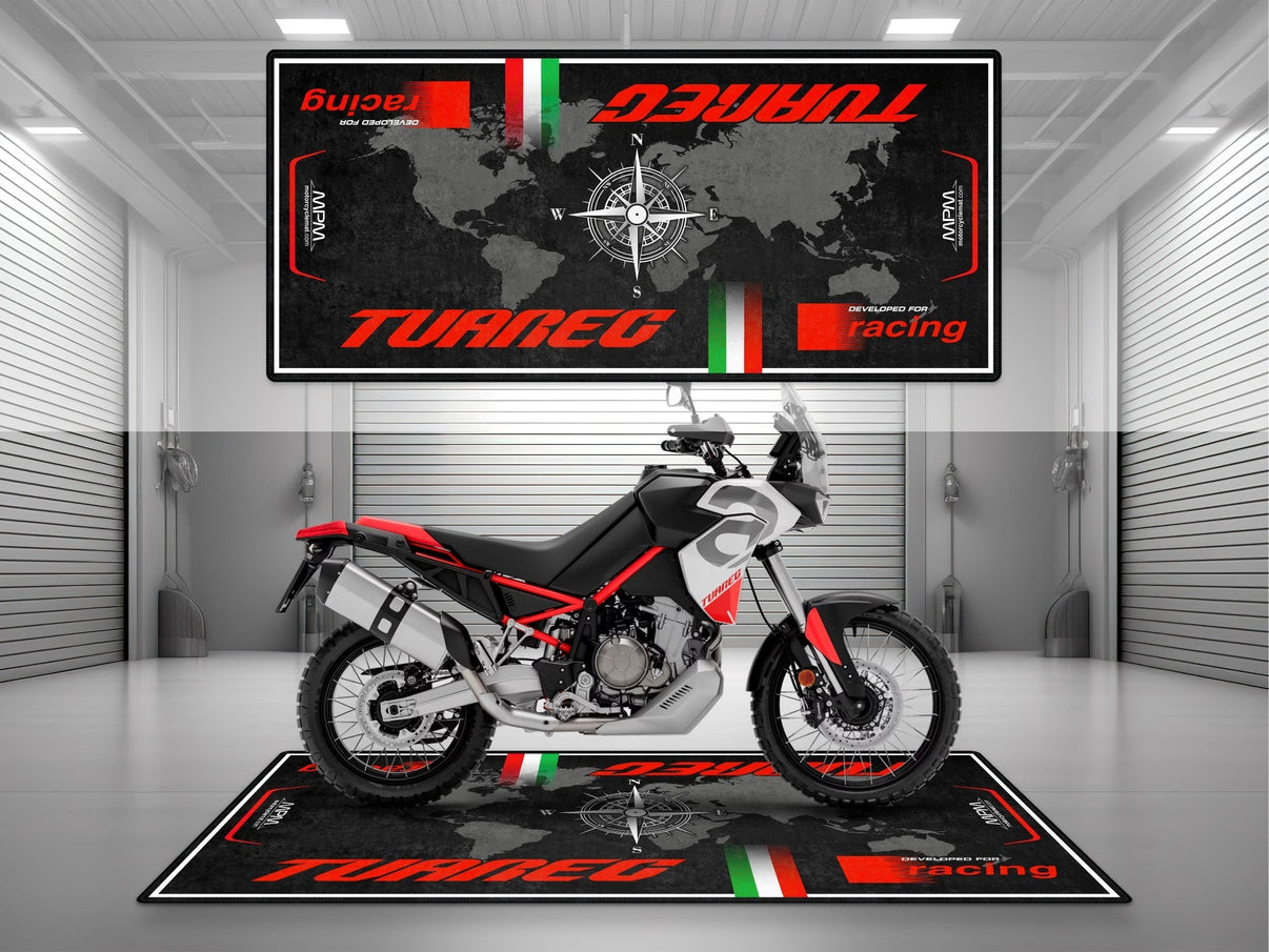 Motorcycle Mat for Tuareg Adventure Motorcycle - MM7274 MPM Motorcycle Mat