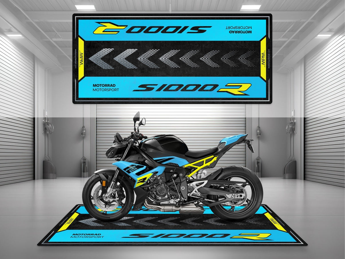 Designed Pit Mat for BMW S1000R Motorcycle - MM7285 MPM Motorcycle Mat