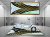 MPM Motorcycle Mat for Vespa Buzzz Design - U1101 MPM Motorcycle Mat