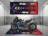 MPM Motorcycle Mat for BMW S1000RR - U504 MPM Motorcycle Mat